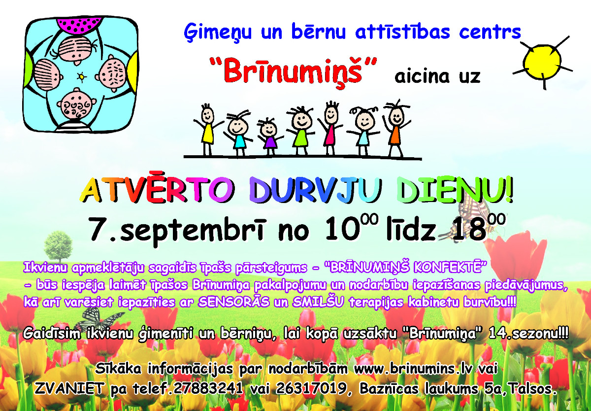 Brinumins atverto durvju diena